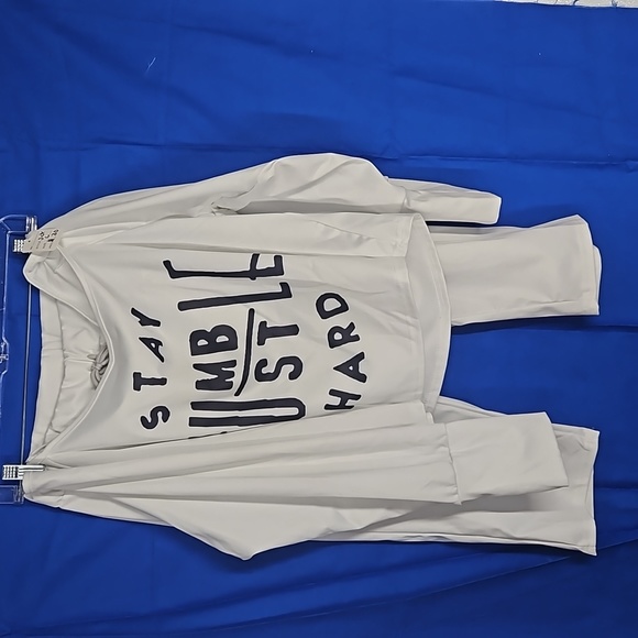 Stay humble / hustle hard, 2 piece shirt and pants, multiple sizes and colorsA5 - Picture 16 of 16